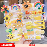 14 Pcs Baby Girl Hair Clips – Adorable Hair Accessories for Toddlers & Kids